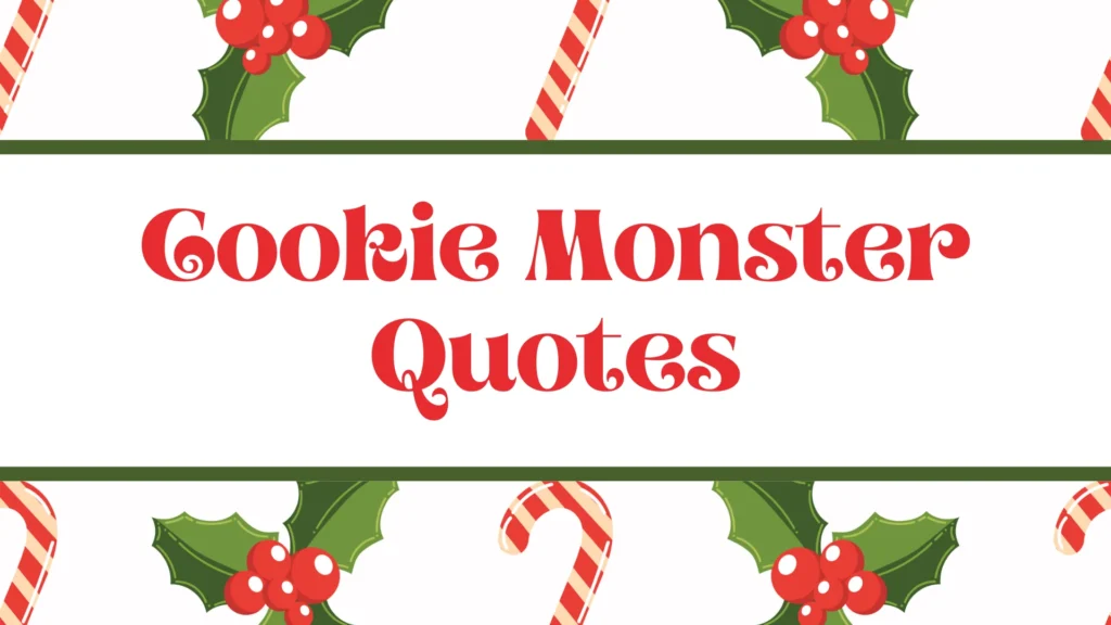 Cookie Monster Quotes