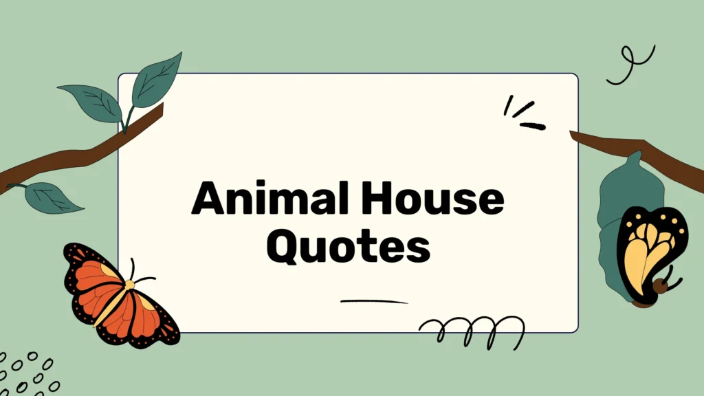 Animal House Quotes