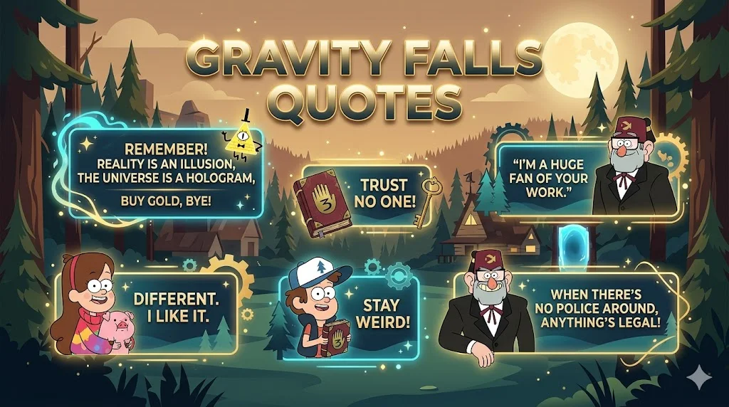 Gravity Falls Quotes