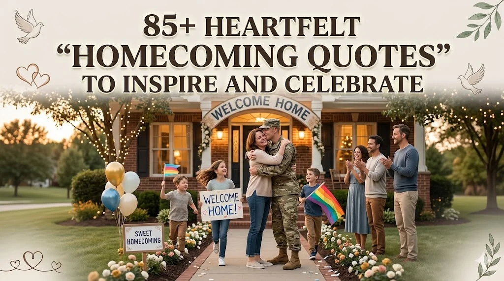 Homecoming Quotes