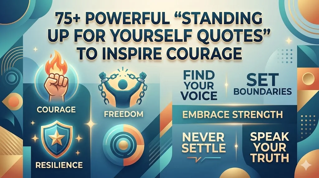 Standing Up For Yourself Quotes