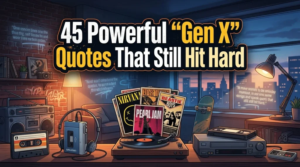 Gen X Quotes