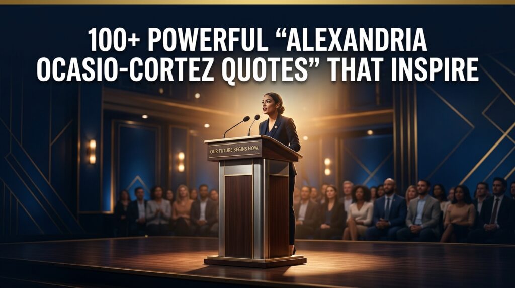 Alexandria Ocasio Cortez Quotes