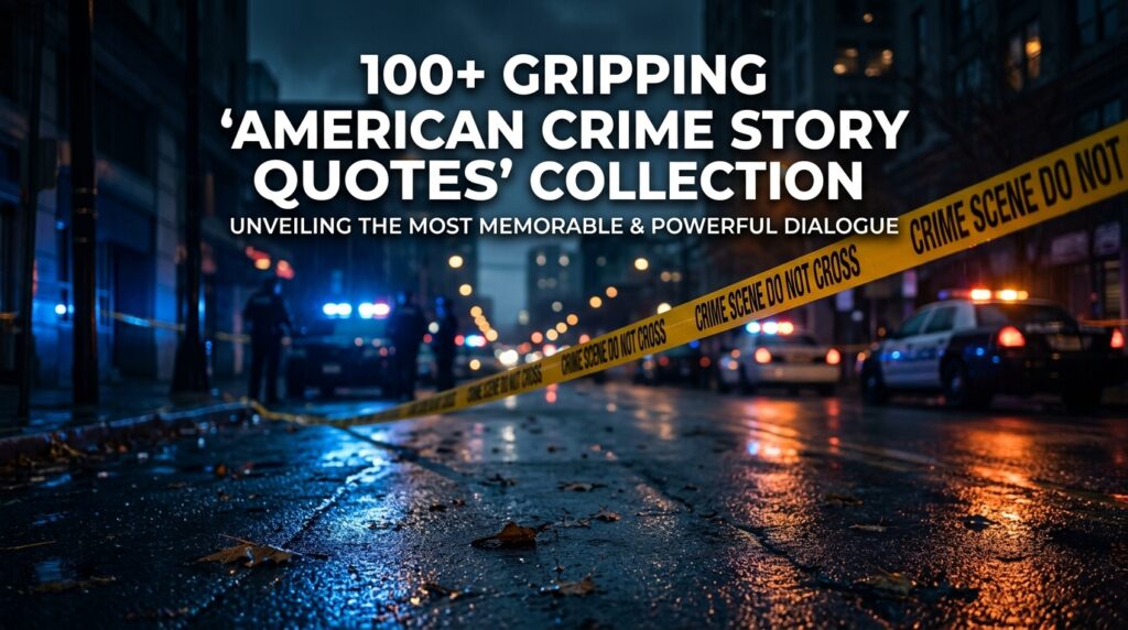 American Crime Story Quotes