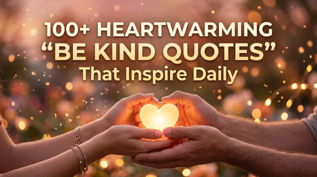 Be Kind Quotes