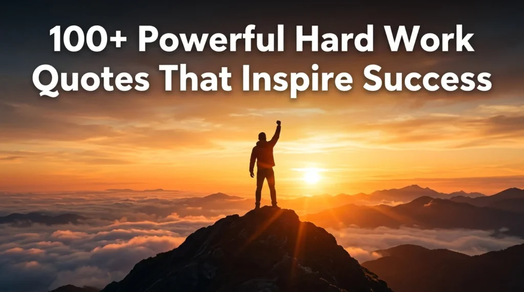Hard Work Quotes