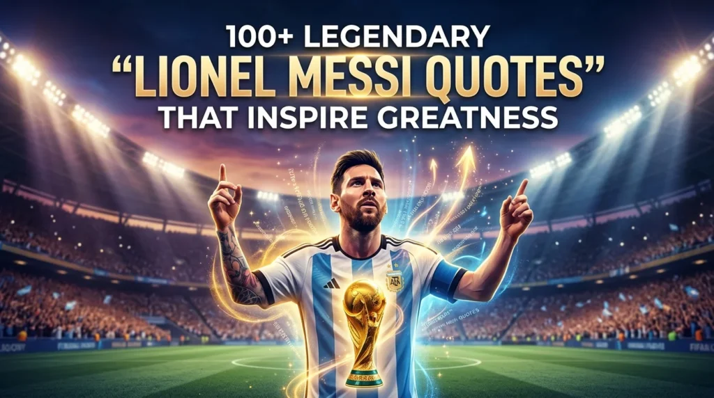 Lionel Messi Quotes