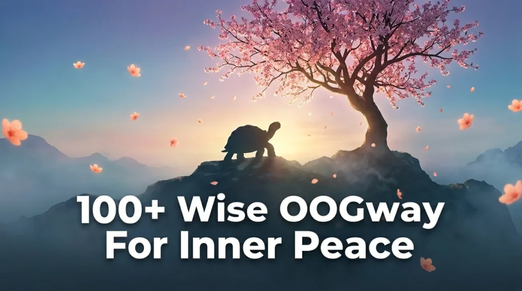 Master Oogway Quotes