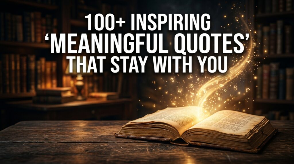 Meaningful Quotes