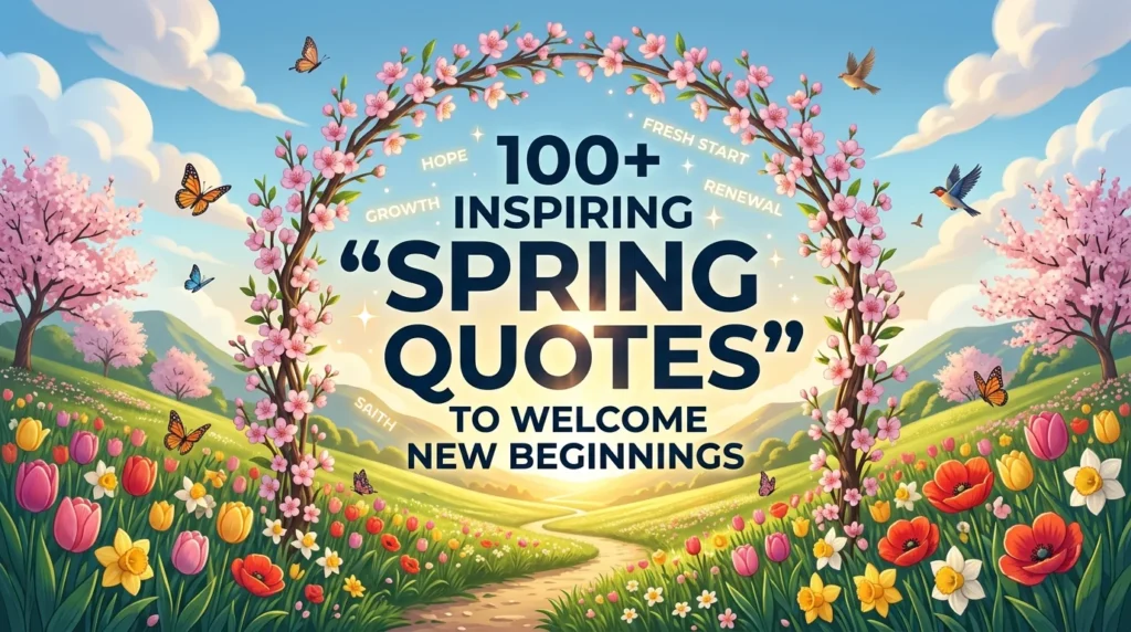 Spring Quotes